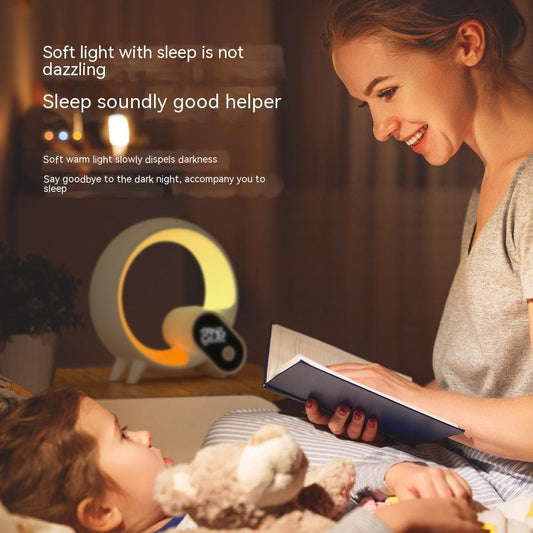 Creative Q Light analog sunrise alarm clock with colorful atmosphere light and Bluetooth audio