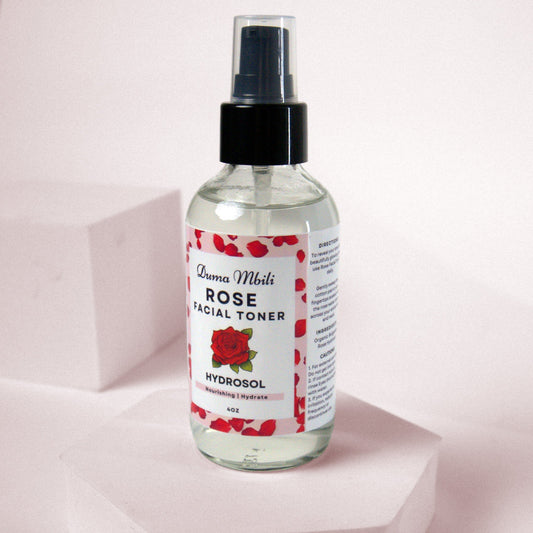 Luxurious Rosewater Facial Toner Duma Mbili LLC