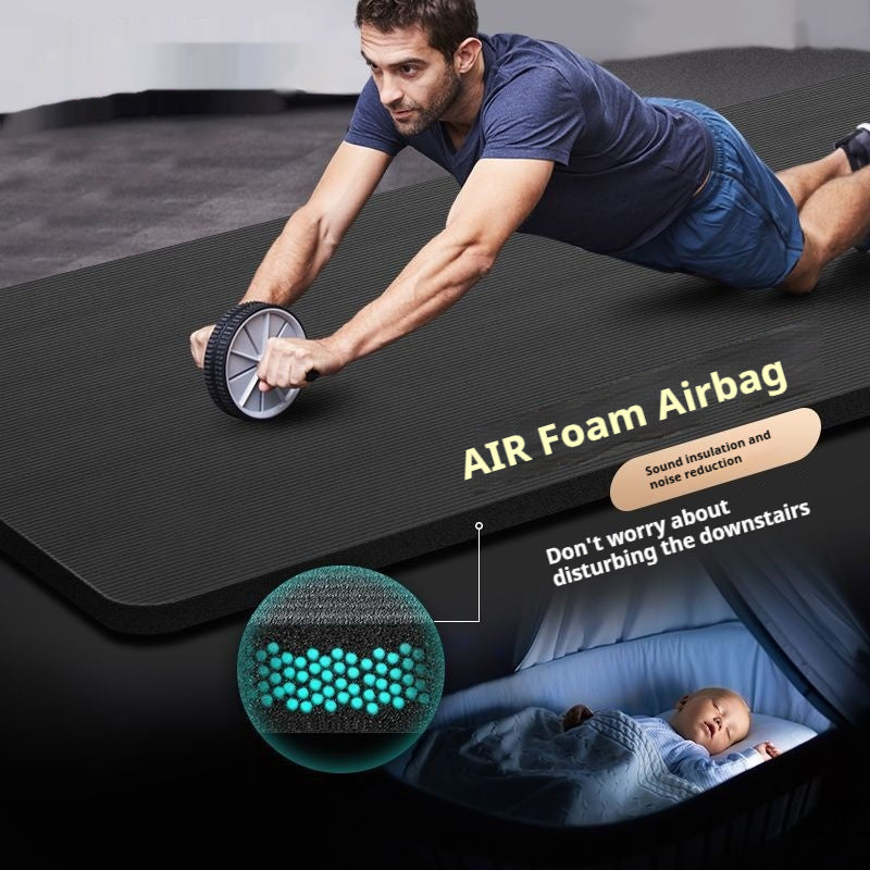 Fitness yoga mat null