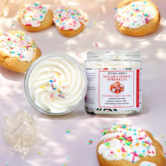 Sugar Cookie Sprinkles Whipped Body Butter Duma Mbili LLC