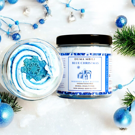 Blue Christmas Whipped Body Butter Duma Mbili LLC