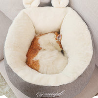 Pet Dog Bed Warming Soft Sleeping Bag Cushion Puppy Kennel null