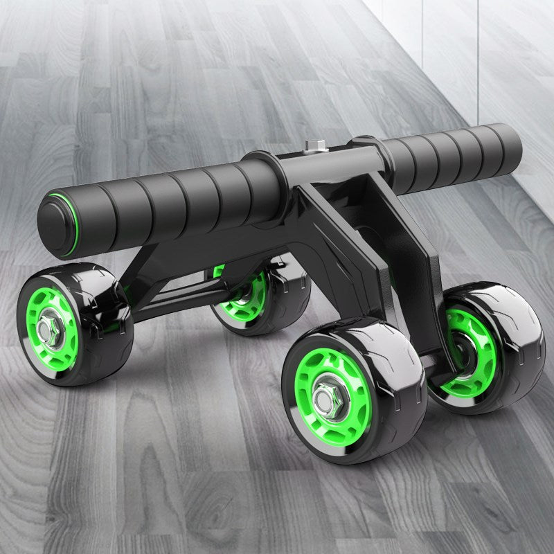 Four-wheeled Abdominal Roller Home Exercise Abdominal Muscle Fitness Equipment null