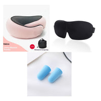 Travel Neck Pillow Non-Deformed Airplane Pillow Travel Neck Cushion Durable U-Shaped Travel Memory Cotton Nap Neck Pillow null