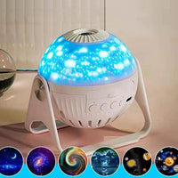 Galaxy Projector Starry Sky Projection Bedroom Bedside Decoration Night Light null