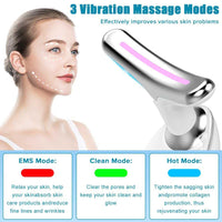Neck Face Massager Face Sculpting Tool 3 Colour Modes And Vibration For Facial Massager For Double Chin Aura Outlet