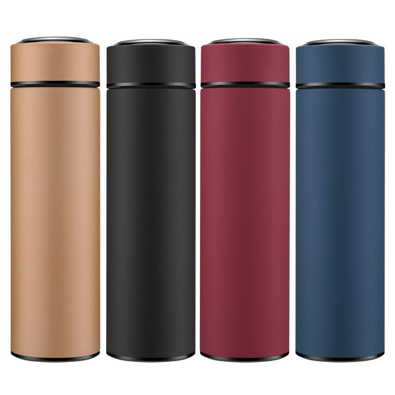450ml Stainless Steel Water Bottle Double Wall Vacuum Insulated Business Travel Sport  Outdoor Water Bottle null