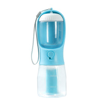 Dog Water Cup Drinking Food Garbage Bag Three-in-one Portable Small Multi-functional Pet Cups Pets Supplies null