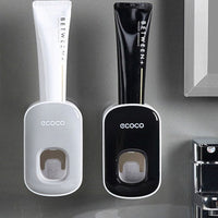 Wall Mounted Automatic Toothpaste Holder Bathroom Accessories Set Dispenser null