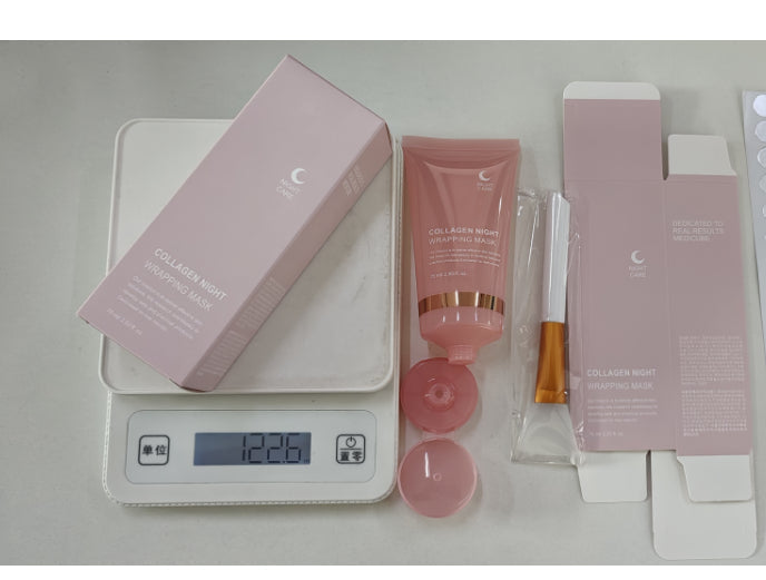 Face Night Mask Collagen Wrapping Mask Natural Ingredients Firming Elasticity & Hydration Anti-wrinkle For Skin Care Best Choice For 3C Discount Store