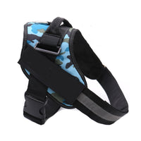 Personalized Dog Harness NO PULL Reflective Breathable Adjustable Pet Harness Vest For Small Large Dog Custom Patch Pet Supplies null
