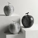 Creative simple resin crafts decoration with colorful apple and pear designs
