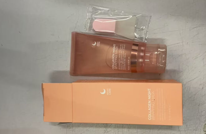 Face Night Mask Collagen Wrapping Mask Natural Ingredients Firming Elasticity & Hydration Anti-wrinkle For Skin Care Best Choice For 3C Discount Store