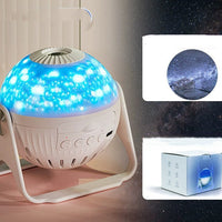 Galaxy Projector Starry Sky Projection Bedroom Bedside Decoration Night Light null