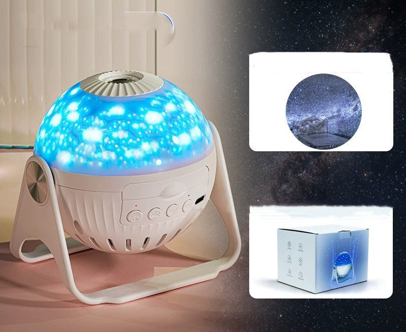Galaxy Projector Starry Sky Projection Bedroom Bedside Decoration Night Light null