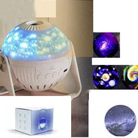 Galaxy Projector Starry Sky Projection Bedroom Bedside Decoration Night Light null
