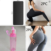 Fitness yoga mat null
