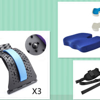 Lumbar Tractor Waist Traction Therapy Lumbar Orthosis Lumbar Intervertebral Disc Waist Prominent Back Pain Relief null