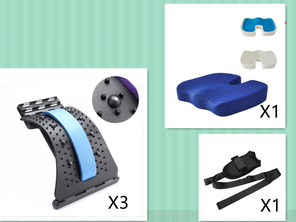 Lumbar Tractor Waist Traction Therapy Lumbar Orthosis Lumbar Intervertebral Disc Waist Prominent Back Pain Relief null