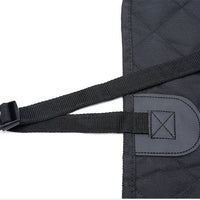 Dog Car Seat Cover View Mesh Pet Carrier Hammock Safety Protector Car Rear Back Seat Mat With Zipper And Pocket For Travel null