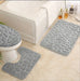 Simple Pebble Memory Sponge U-shaped Floor Mat Best Choice For 3C Discount Store