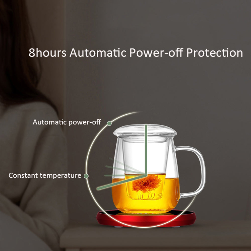 Coffee Mug Cup Warmer, Milk Tea Water Cup Heating Electric Touch Pad null