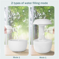 Anti-gravity Air Humidifier Mute Countercurrent Humidifier Levitating Water Drops Cool Mist Maker Fogger Relieve Fatigue null