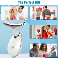 Neck Face Massager Face Sculpting Tool 3 Colour Modes And Vibration For Facial Massager For Double Chin Aura Outlet