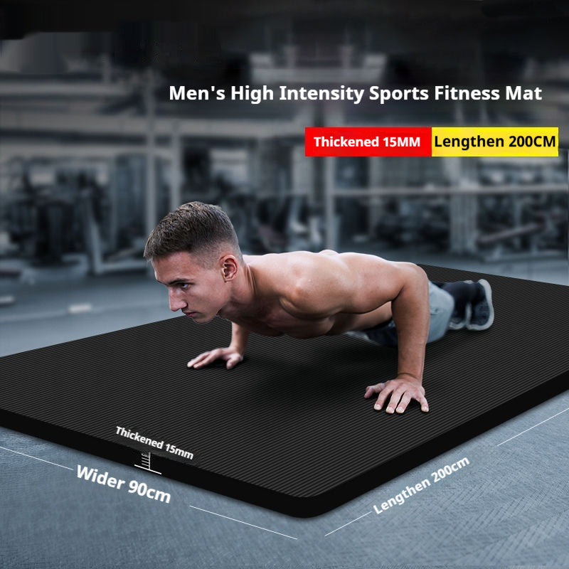 Fitness yoga mat null