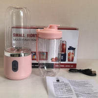 6blade Portable Blender Mini Juicer Cup Extractor Smoothie USB Charging Fruit Squeezer Blender Food Mixer Ice Crusher Portable Juicer Machine null