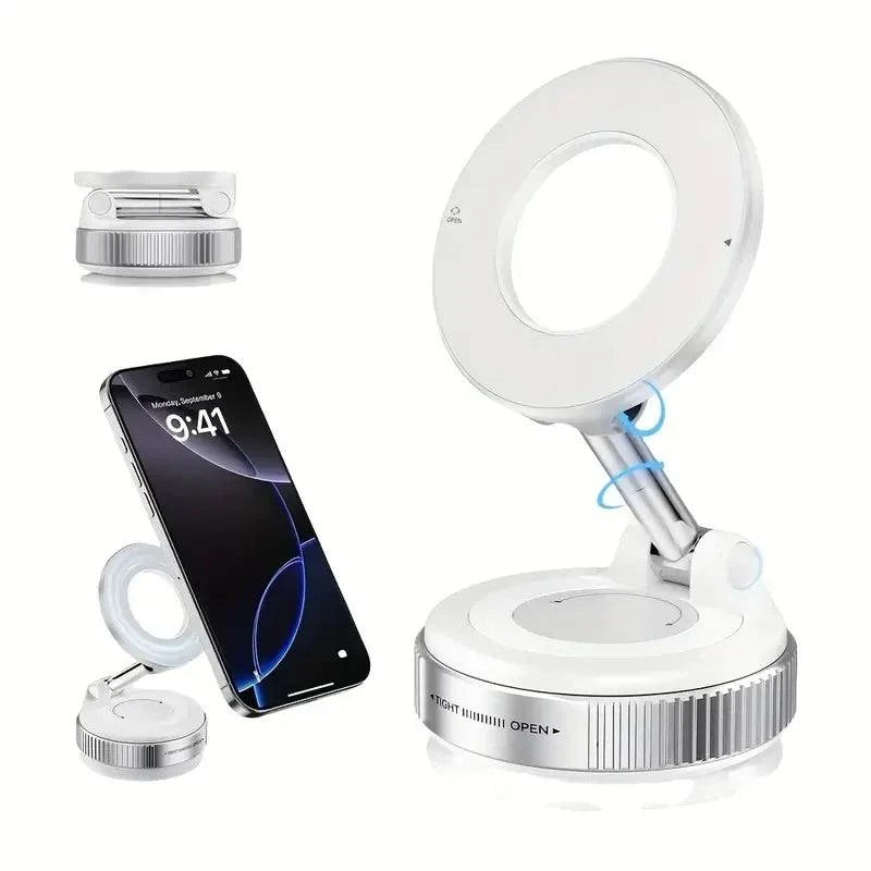 2026 Magnetic vacuum  car phone holder 360 adjustable mount Stone's Store