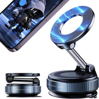 2026 Magnetic vacuum  car phone holder 360 adjustable mount Stone's Store