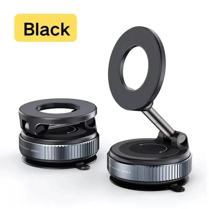 2026 Magnetic vacuum  car phone holder 360 adjustable mount Stone's Store