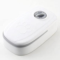 Automatic Pet Feeder Smart Food Dispenser For Cats Dogs Timer Stainless Steel Bowl Auto Dog Cat Pet Feeding Pets Supplies null
