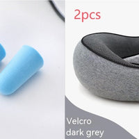 Travel Neck Pillow Non-Deformed Airplane Pillow Travel Neck Cushion Durable U-Shaped Travel Memory Cotton Nap Neck Pillow null