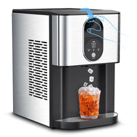 Silent Nugget Ice Maker 44lbs/24H Countertop Dispenser