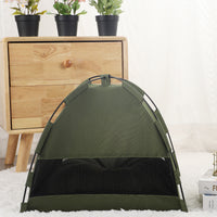 Cat Tent Cooling Mat  Dog House Pet Sofa Camping Dog Bed With Cushion For Dog Kennel Indoor Cat Nest Cat Bed Pets Products null