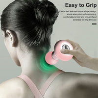 Muscle Massage Mini Pocket Electric Fascia Massage Back Neck Massager Gun For Body Deep Relief Pain Slimming Fascial Tool null
