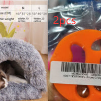 New Splice Portable Pet Nest Portable Autumn And Winter Warm Dog Nest Moisture-proof Long Fur Cat Nest Cross Border Pet Nest null