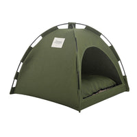 Cat Tent Cooling Mat  Dog House Pet Sofa Camping Dog Bed With Cushion For Dog Kennel Indoor Cat Nest Cat Bed Pets Products null
