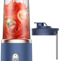 6blade Portable Blender Mini Juicer Cup Extractor Smoothie USB Charging Fruit Squeezer Blender Food Mixer Ice Crusher Portable Juicer Machine null